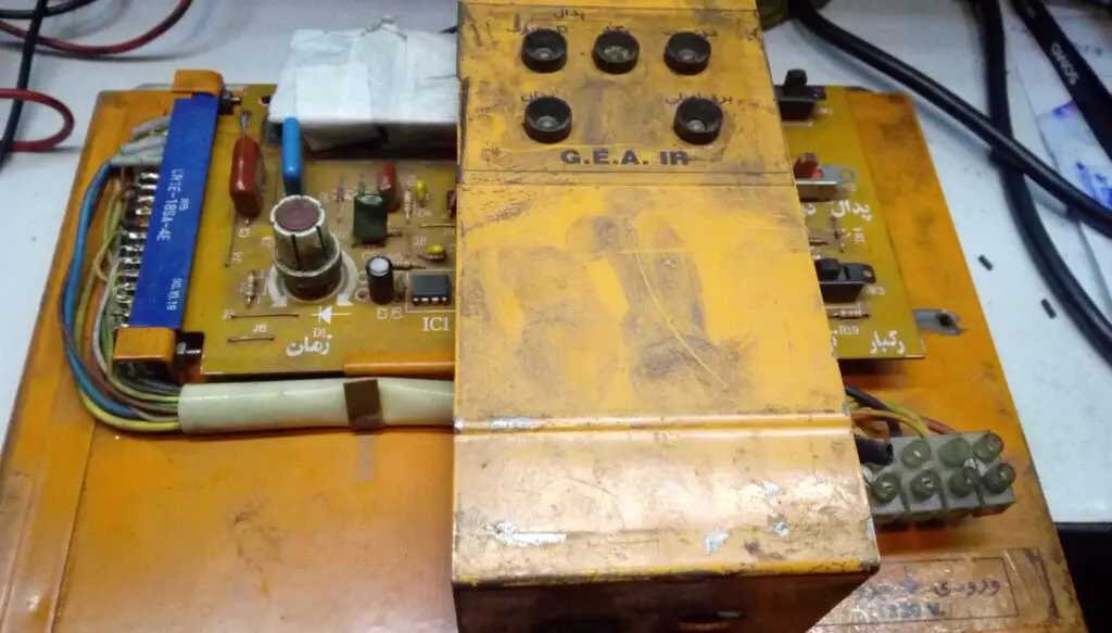 تعمیر برد پرس صنعتی محافظ اپراتور